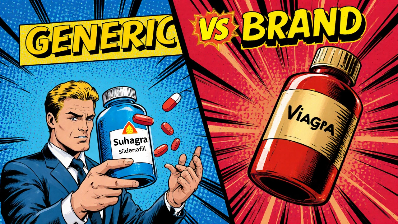 Suhagra vs Other ED Medicines: Complete Comparison of Sildenafil Alternatives