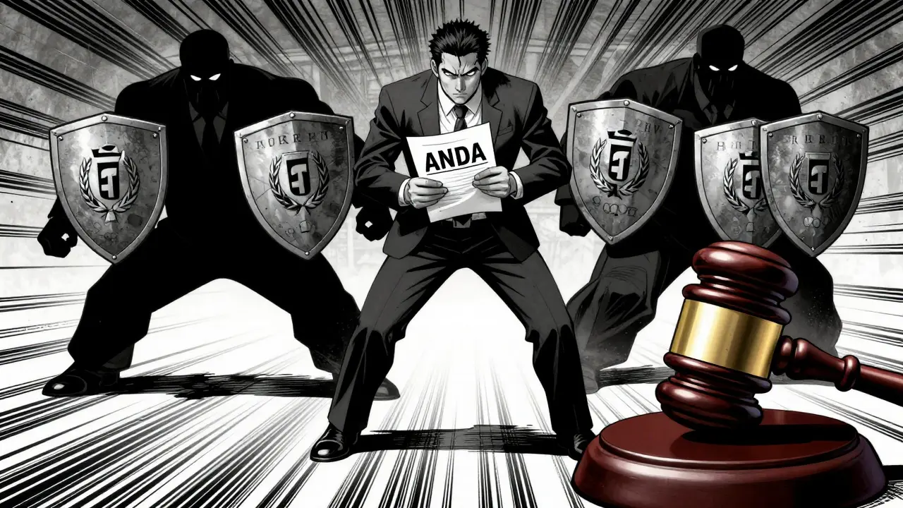 Pharma exec racing against patents for generic approval