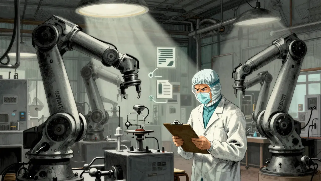Pharmaceutical factory facing manufacturing and quality hurdles